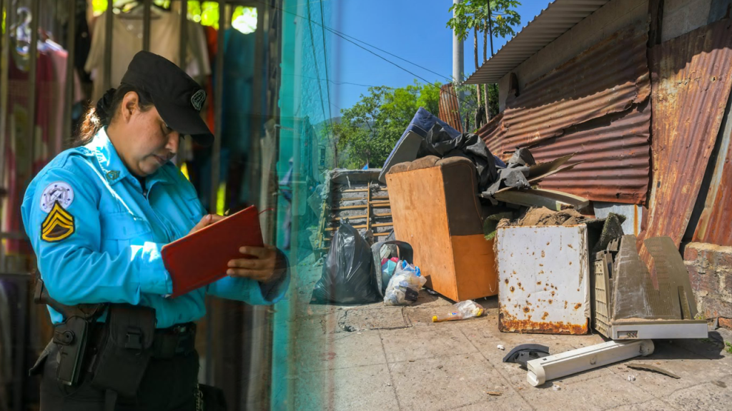 Clausuran basurero clandestino y multan a dueño en colonia Paraíso, San Salvador