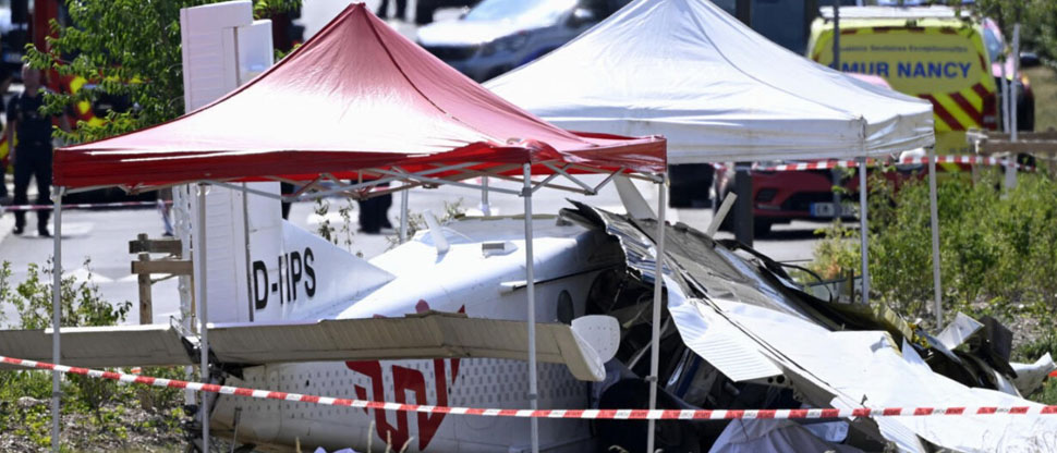 Francia: accidente de un avión civil deja 11 personas fallecidas