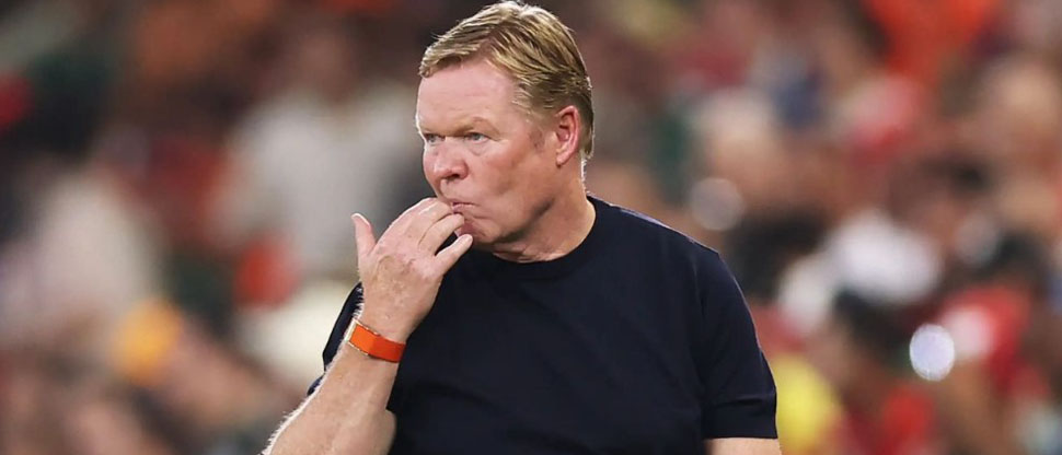 Ronald Koeman renuncia como técnico de Países Bajos tras eliminación ante Marruecos