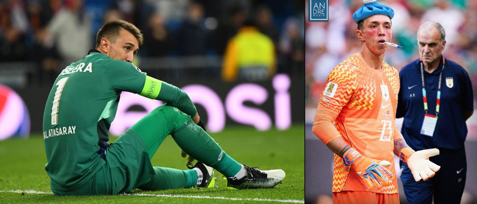 Revelan que Muslera jugó con fiebre contra España
