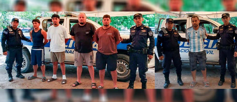 Capturan a sujetos tras una riña en Santa Ana: uno de ellos golpeó a una mujer