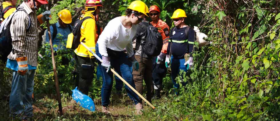 CBES participa en jornadas de capacitación sobre prevención y combate de incendios forestales