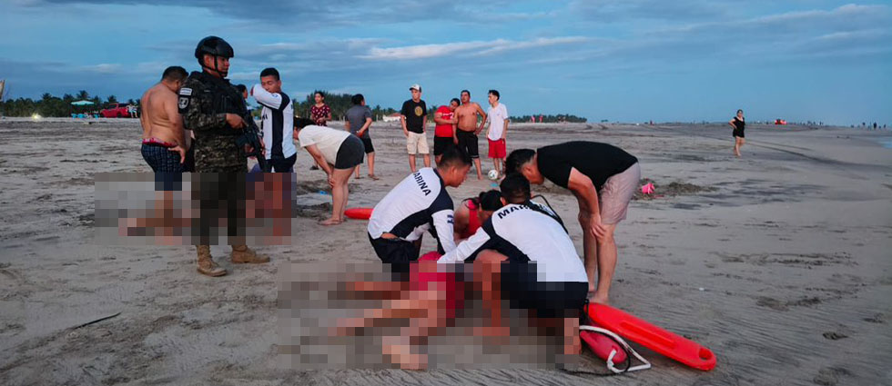 Mujer fallece tras ser arrastrada por corriente en la Costa del Sol: guardavidas rescataron a 4 personas