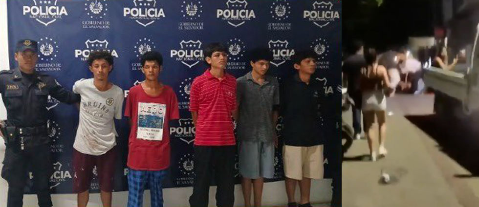 PNC arresta a sujetos que provocaron una trifulca tras el carnaval de las fiestas patronales de Quelepa