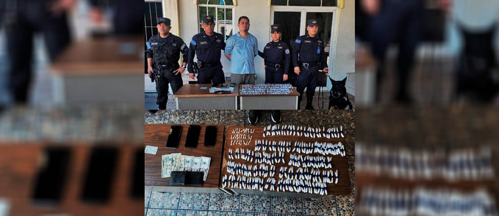 Inteligencia Policial captura a traficante de droga en la colonia San Benito