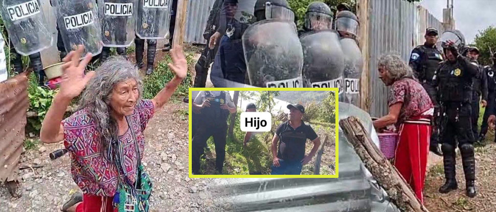 Guatemala: desalojan de su vivienda a ancianita tras ser demandada por su hijo que pide su herencia