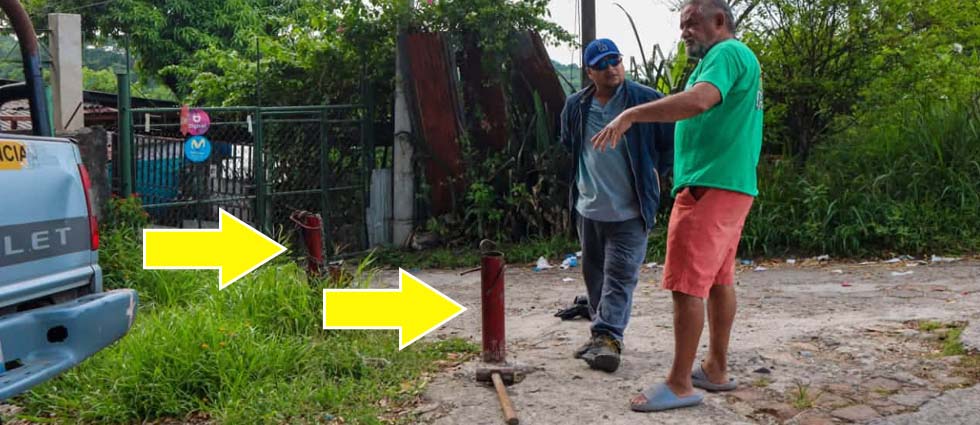 Alcaldía capitalina remueve obstáculos que evitaban acceso a un pasaje público en Ciudad Delgado