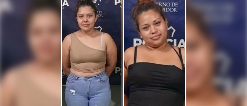 Capturan a dos mujeres que se agarraron a golpes por un cliente en Sonsonate