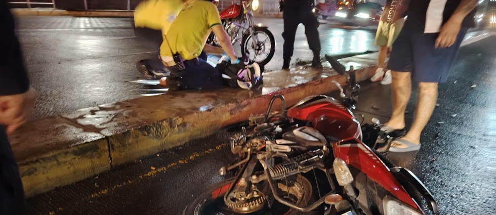 Conductor resulta lesionado tras accidente en la Troncal del Norte