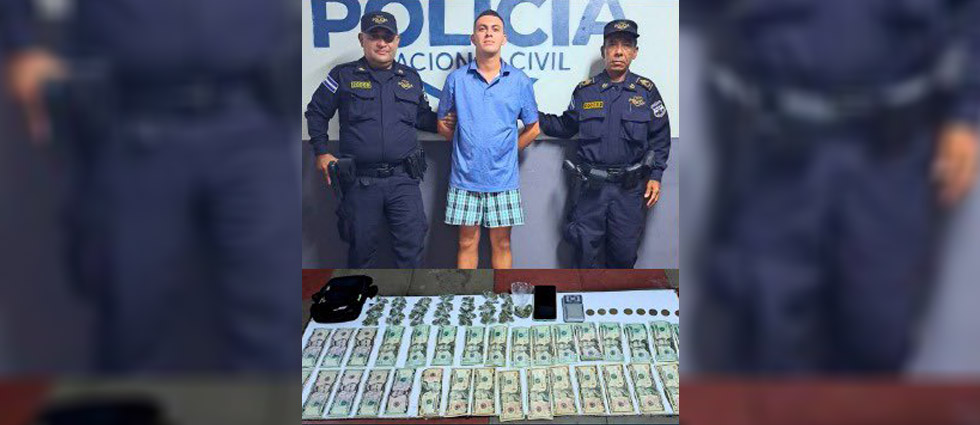 Capturan a sujeto tras hallarle droga y cientos de dólares en efectivo en colonia de La Libertad