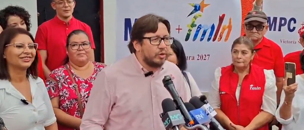 Rafel Aguirre reconoce que las posibilidades que el FMLN gane las elecciones son “remotas y pequeñas