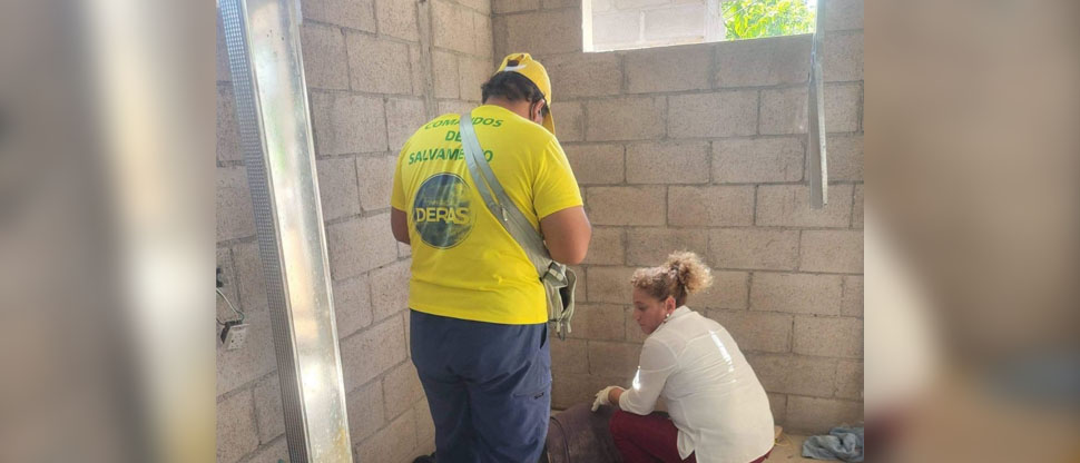 Hombre sufre descarga eléctrica mientras realizaba trabajos de construcción en una vivienda
