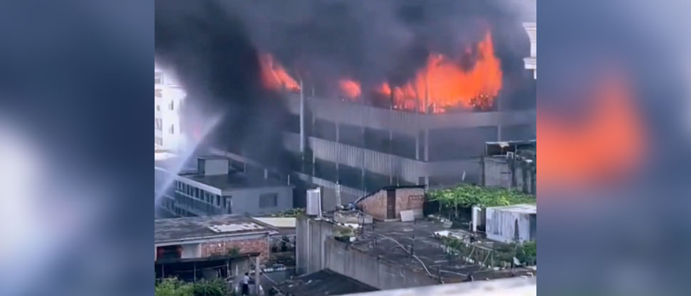Incendio en fábrica de calzado deja al menos 28 fallecidos en China