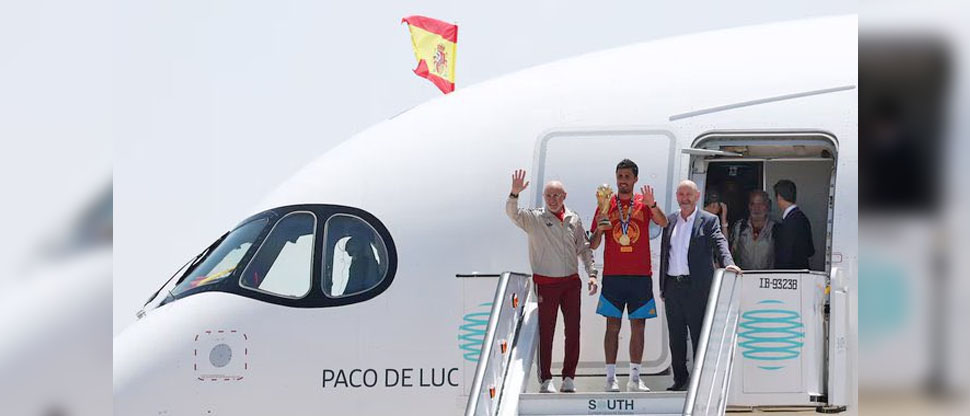 Selección de España regresa a casa para festejar su segunda Copa del Mundo