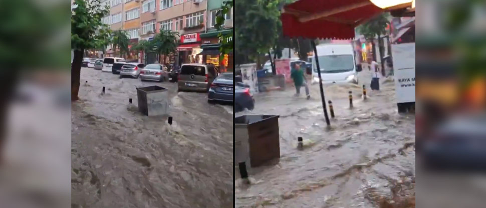 Turquía: calles y avenidas de Estambul se convierten en lagunas tras fuertes lluvias