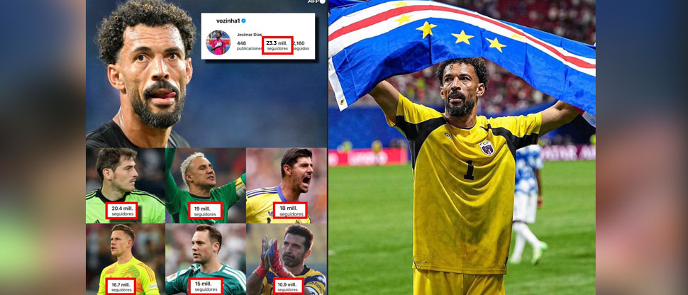Vozinha, de ser un desconocido a superar a grandes leyendas del fútbol mundial