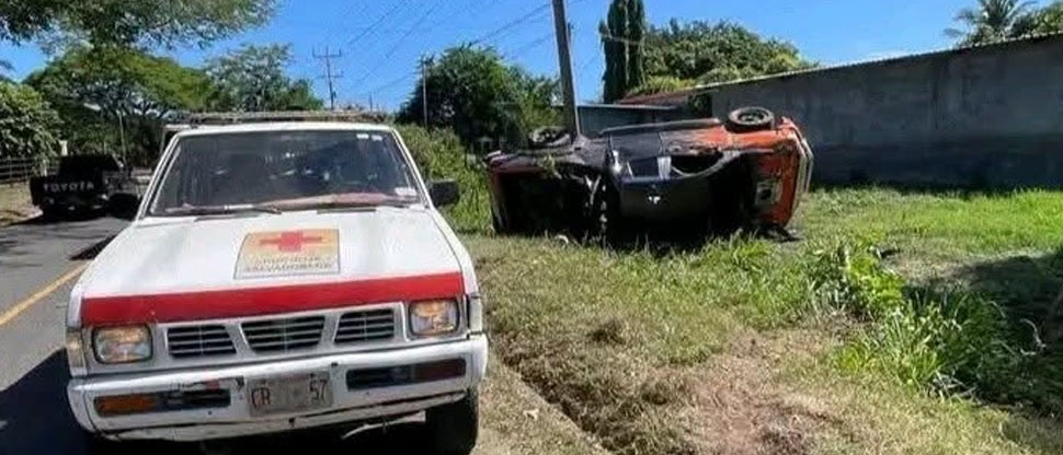 Fuerte accidente de tránsito deja cuatro lesionados en Santa Rosa de Lima