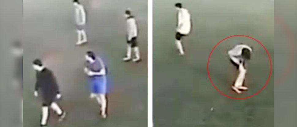 Disparo cae en la pierna de futbolista en pleno partido en Argentina