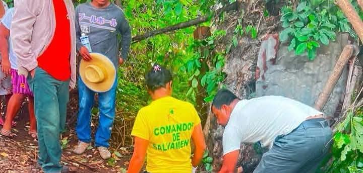 Auxilian a abuelito tras caer de un árbol de 2 metros en San Juan Opico 