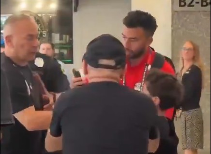 Selección de Egipto protagoniza altercado con policía estadounidense