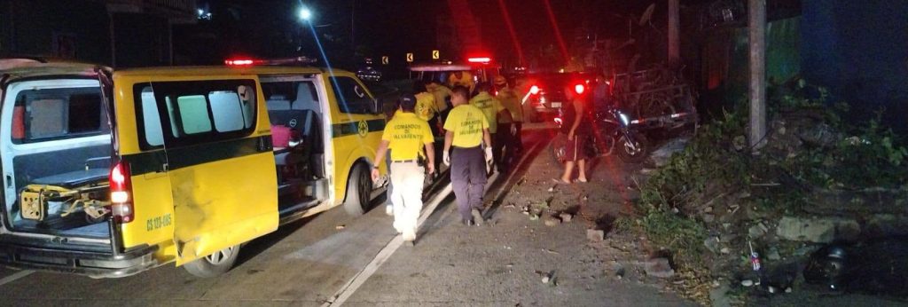 Motociclista resulta lesionado tras ser embestido por un carro en la Troncal del Norte