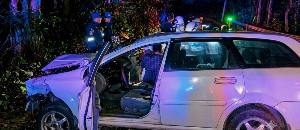 Hombre sufre múltiples lesiones tras siniestro vial carretera al Boquerón