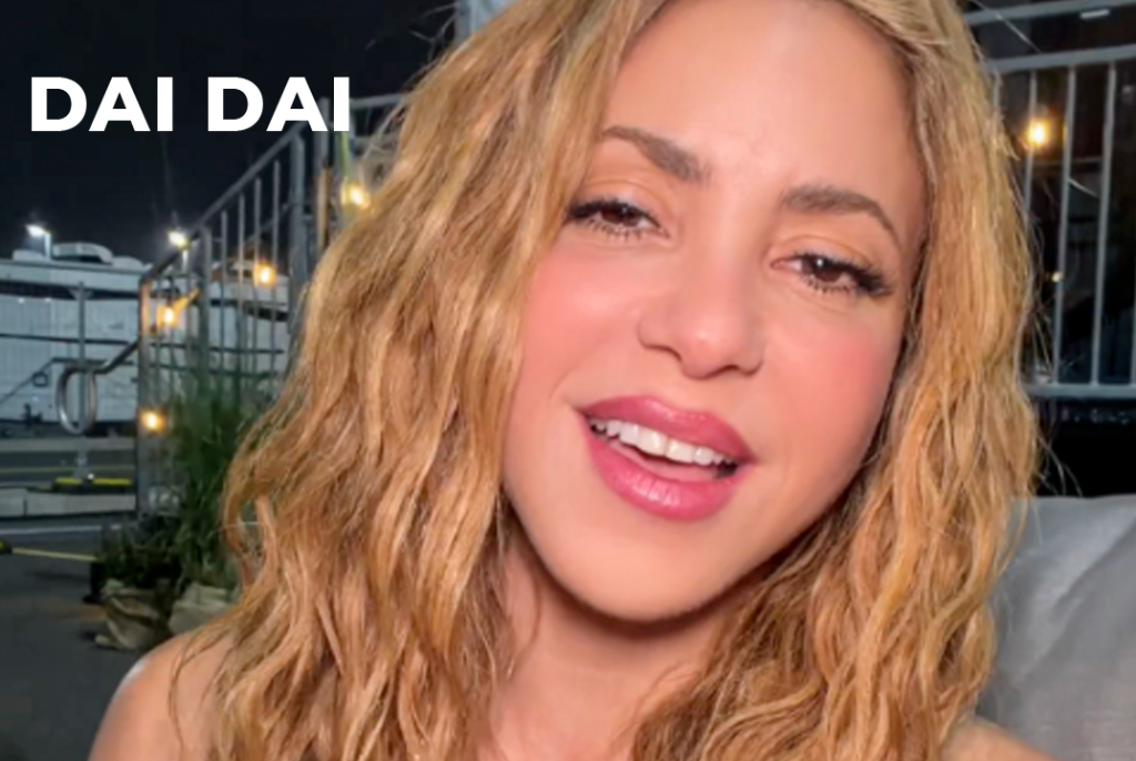 Shakira canta “Dai Dai” en español, la cual interpretará en la Final de la Copa del Mundo