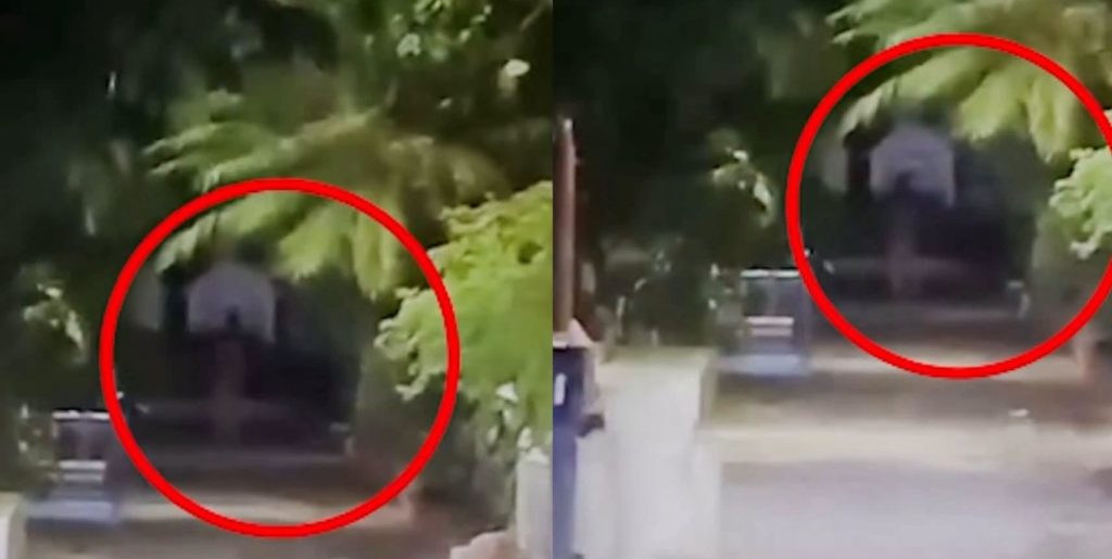 Graban supuesta actividad paranormal en el cementerio de Ahuachapán