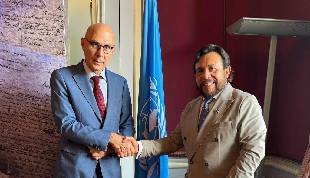 Vicepresidente Ulloa expone en la ONU los avance del país en seguridad, transformación digital y áreas de cooperación