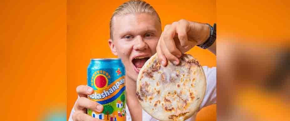 Haaland: ¿por qué buscas las pupusas y la gaseosa nacional de El Salvador?