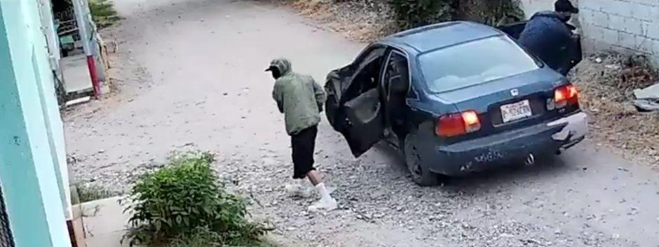 Captan momento de ataque armado donde falleció un hombre en Jalapa, Guatemala