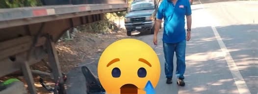 Motociclista fallece tras chocar contra rastra estacionada en calle a El Delirio, San Miguel