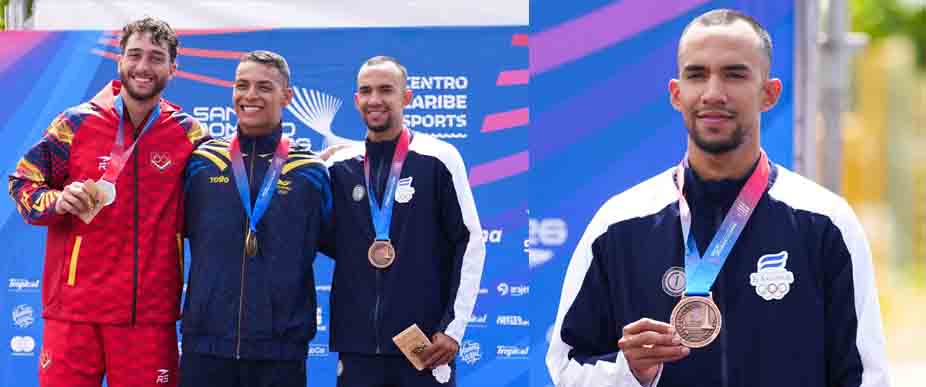 Patinaje da otra medalla este miércoles para El Salvador