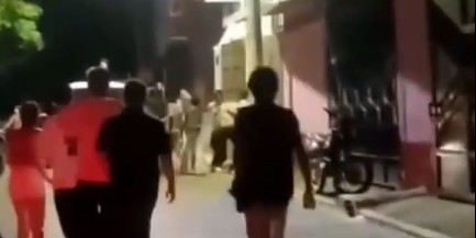 Captan a jóvenes en feroz pelea callejera en fiestas patronales de Quelepa, San Miguel