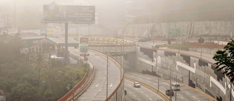 Presencia de polvo del Sahara continuará en los próximos días sobre El Salvador