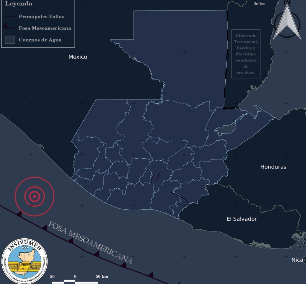 Fuerte sismo despierta a los guatemaltecos