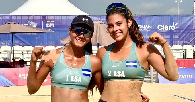 Voleibolistas salvadoreñas consiguen su segunda victoria en los Juegos Centroamericanos y del Caribe 2026