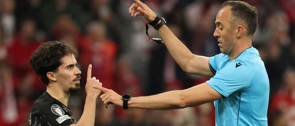 Designan a un árbitro portugués para el encuentro entre Argentina vs Suiza