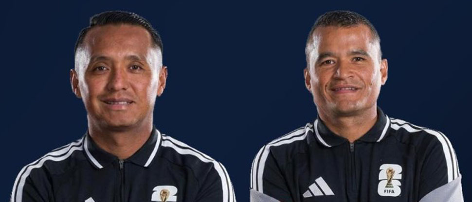 FESFUT felicita a Iván Barton y David Morán por su destacada actuación en el mundial 2026