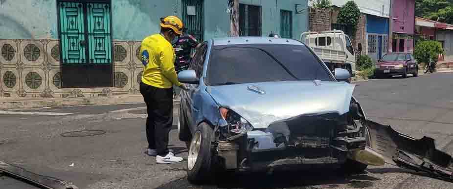 4 Lesionados deja un accidente en Zacatecoluca