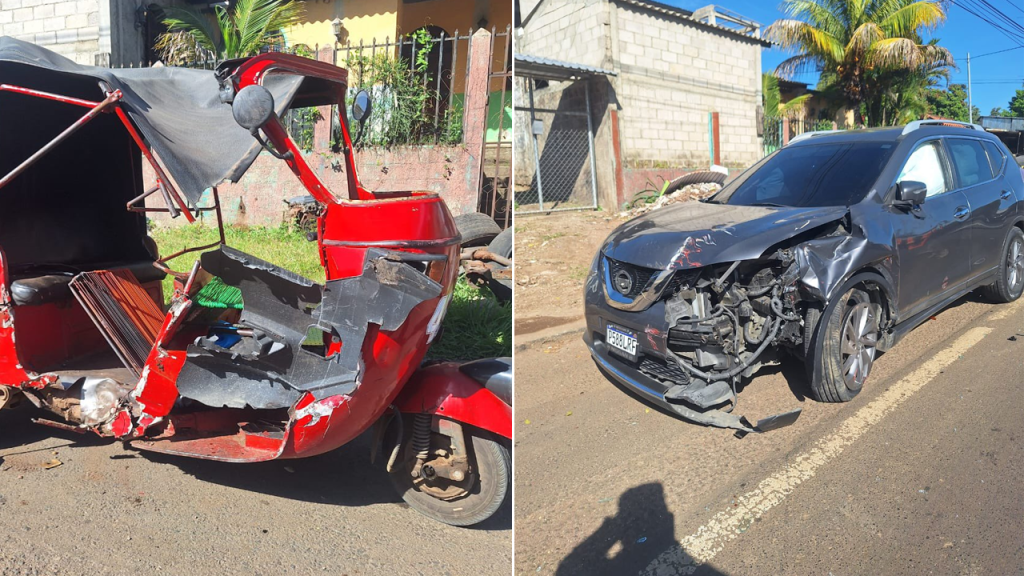 Conductor de mototaxi muere tras fuerte accidente en El Congo, Santa Ana