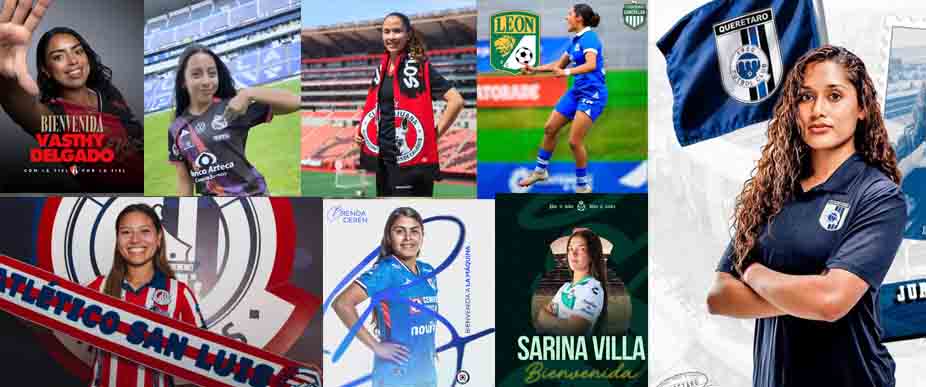 Ellas son las salvadoreñas que juegan en México en la liga MX femenil