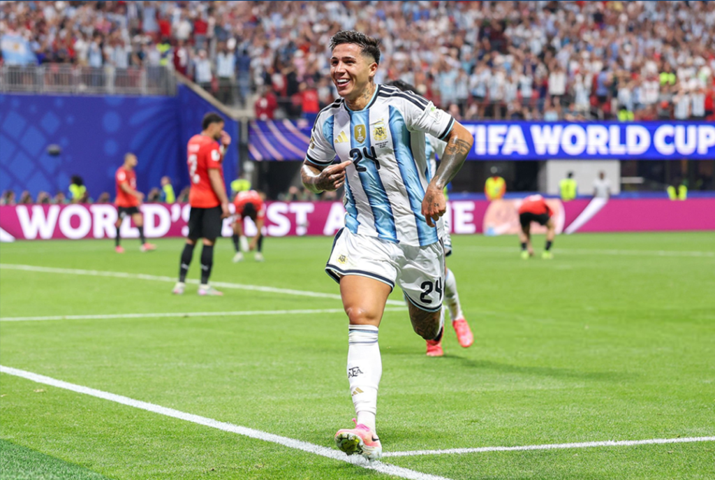 El gol de Enzo Fernández a Egipto es el número 3,000 en la historia de la Copa del Mundo
