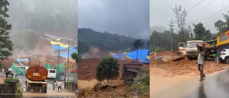 India: intensas lluvias provocan un deslizamiento que dejó 3 muertos y 9 personas heridas
