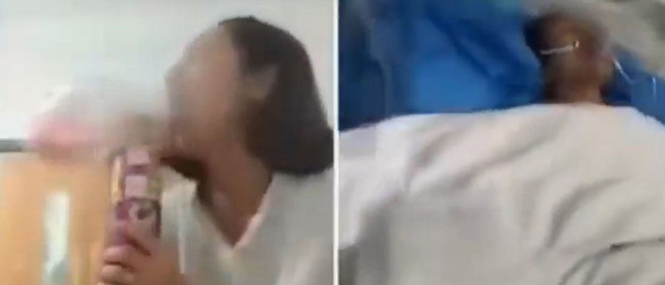 Mujer utilizó insecticida para matar una cucaracha que ingresó en su boca y ahora lucha por su vida