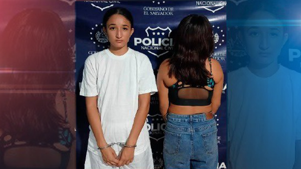 Capturan a jovencitas que protagonizaron un pleito en un baile popular en Sonsonate