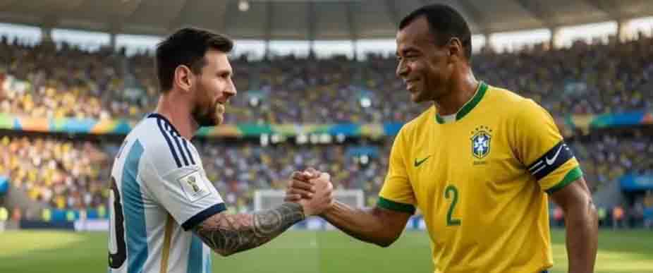 Messi podría igualar el récord «imposible» de Cafú