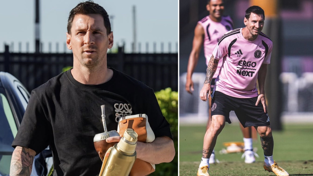 Messi vuelve a entrenar con el Inter Miami 10 días después de la final del mundial
