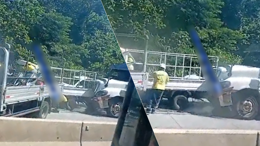 Se registra un múltiple accidente sobre el Bypass de Sonsonate