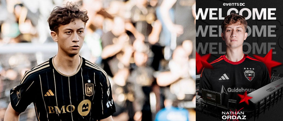 Nathan Ordaz es presentado oficialmente como nuevo jugador del D.C. United
